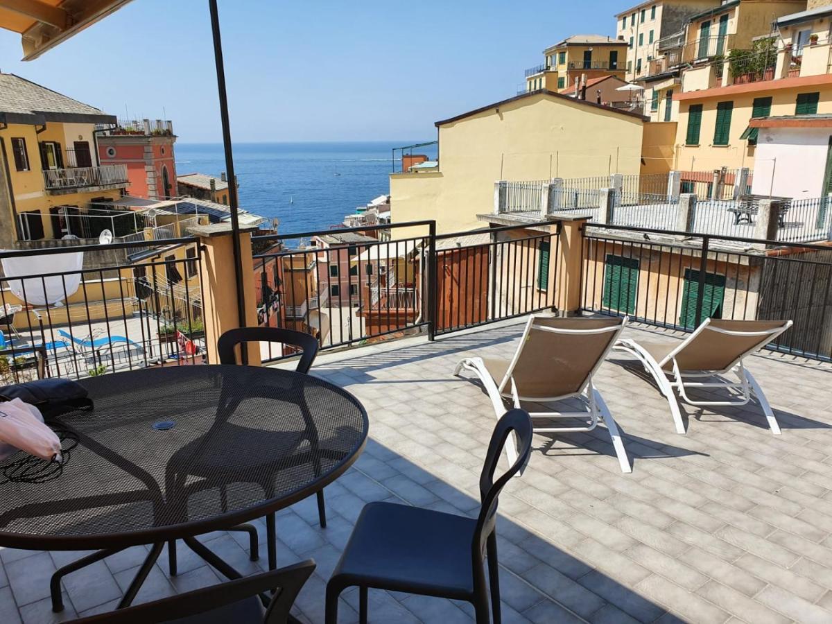 Ca Vivaldi Penthouse 5Terreparco Apartment Riomaggiore Exterior photo
